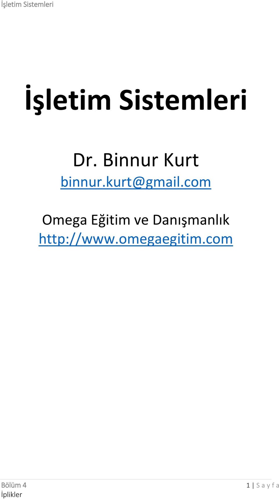 com Omega Eğitim ve