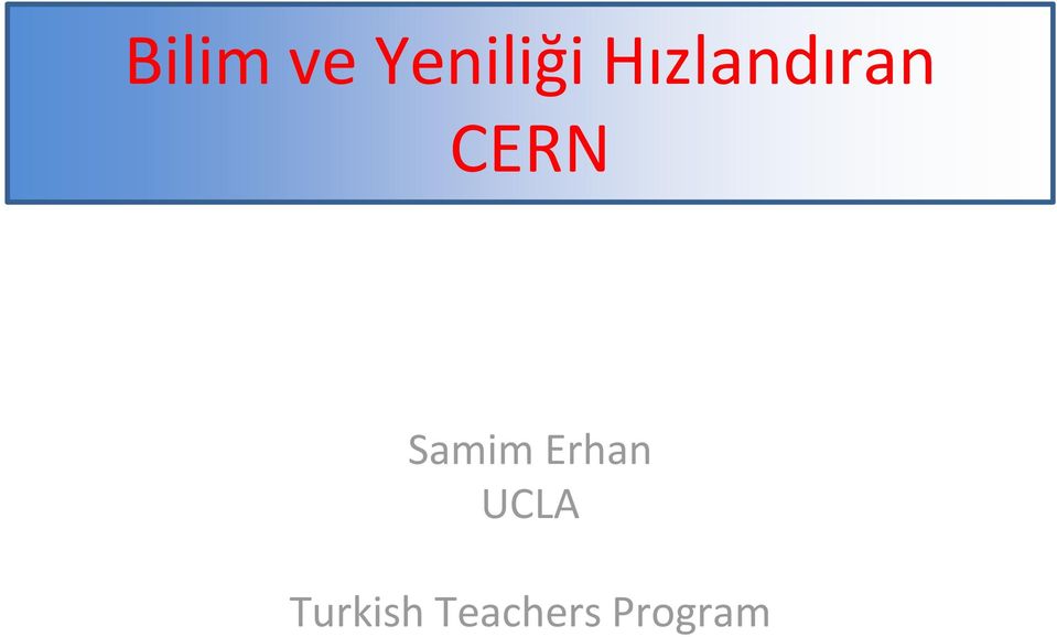 Samim Erhan UCLA