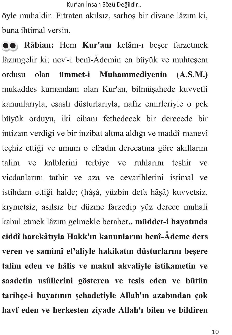 hammediyenin (A.S.M.