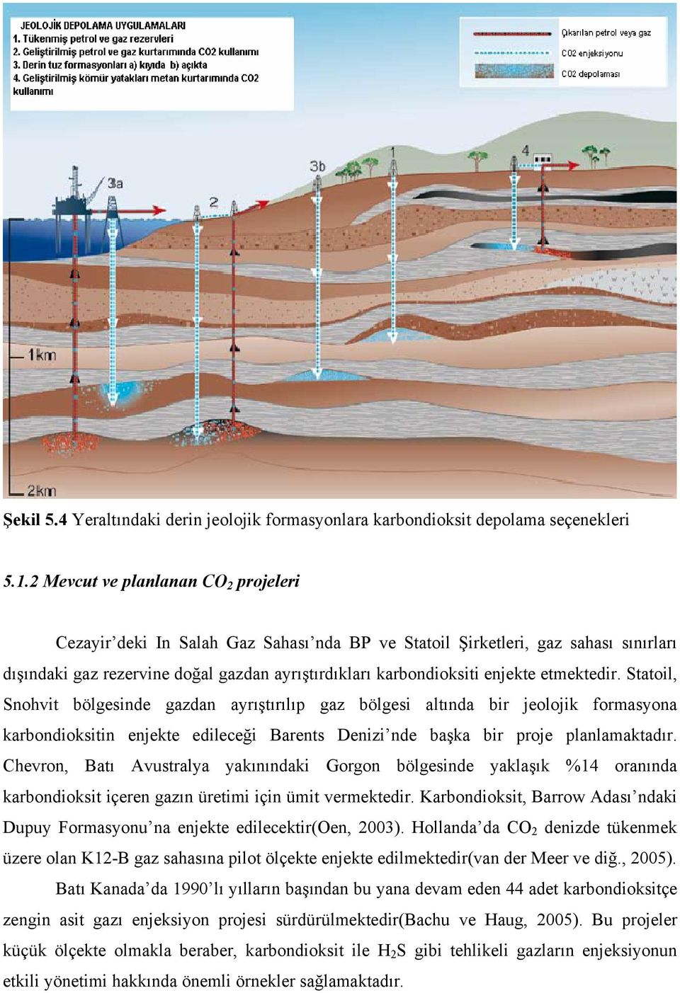 etmektedir. Statoil, Snohvit bölgesinde gazdan ayrıştırılıp gaz bölgesi altında bir jeolojik formasyona karbondioksitin enjekte edileceği Barents Denizi nde başka bir proje planlamaktadır.