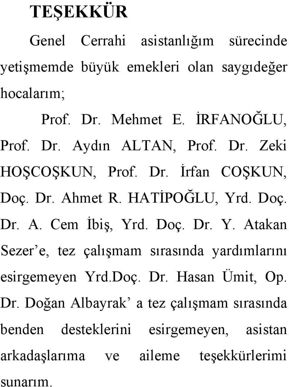 Doç. Dr.