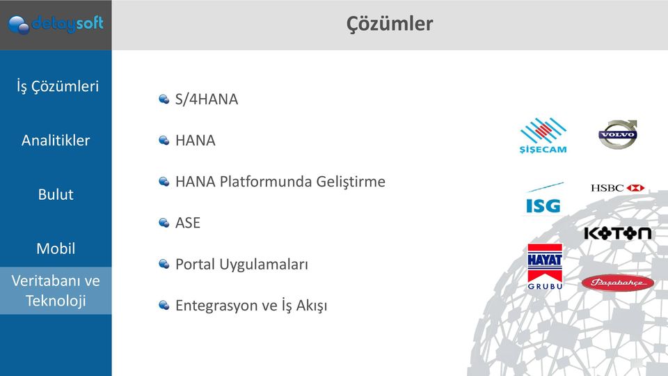 Teknoloji HANA Platformunda Geliştirme