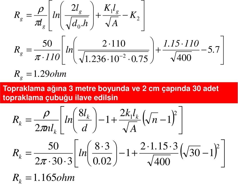 Topraaa ağıa 3 etre boua ve c