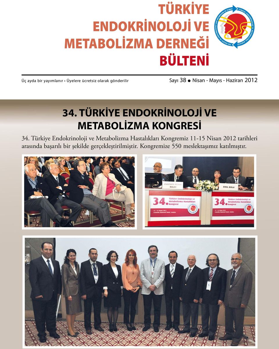 TÜRKİYE ENDOKRİNOLOJİ VE METABOLİZMA KONGRESİ 34.