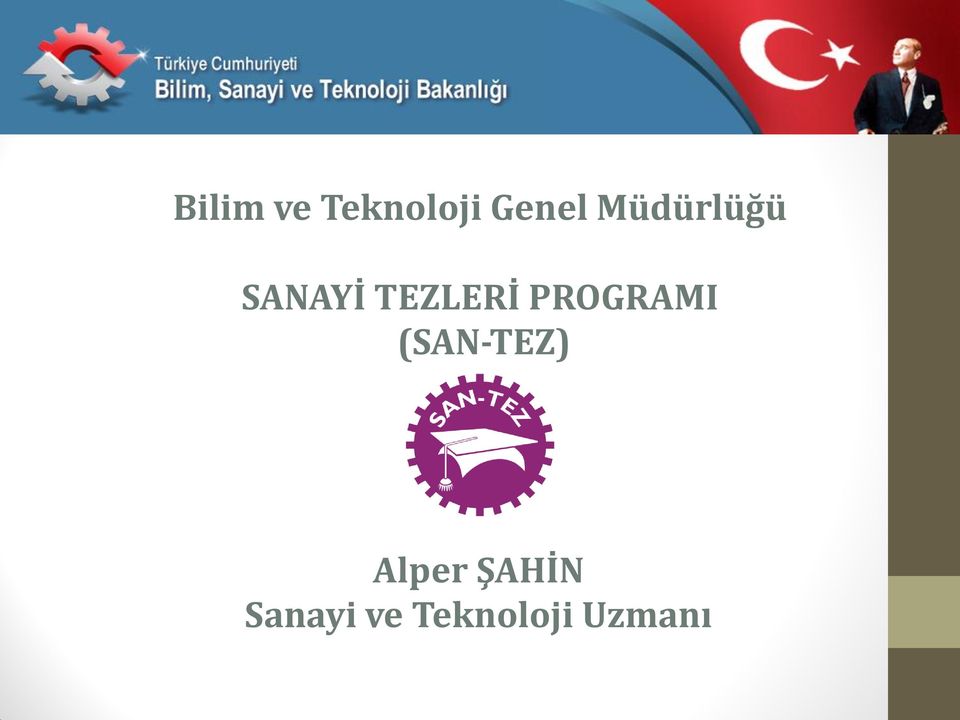 PROGRAMI (SAN-TEZ) Alper