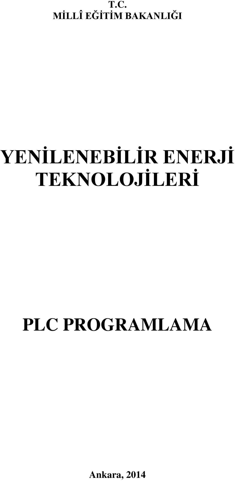 YENİLENEBİLİR ENERJİ