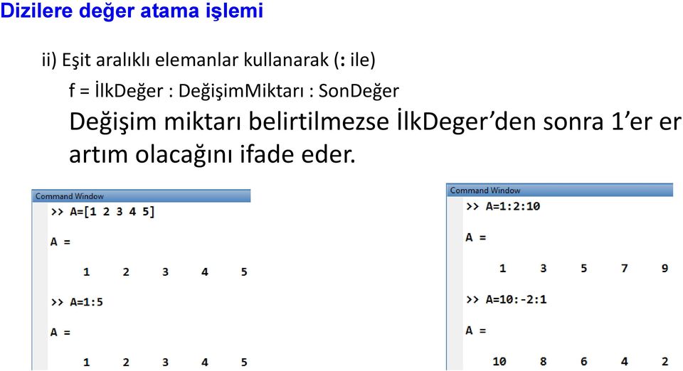 DeğişimMiktarı : SonDeğer Değişim miktarı