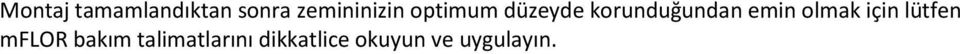 korunduğundan emin olmak için lütfen