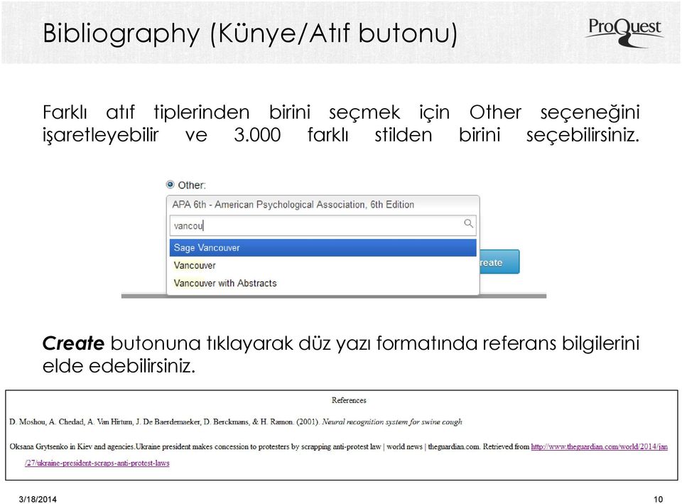 000 farklı stilden birini seçebilirsiniz.