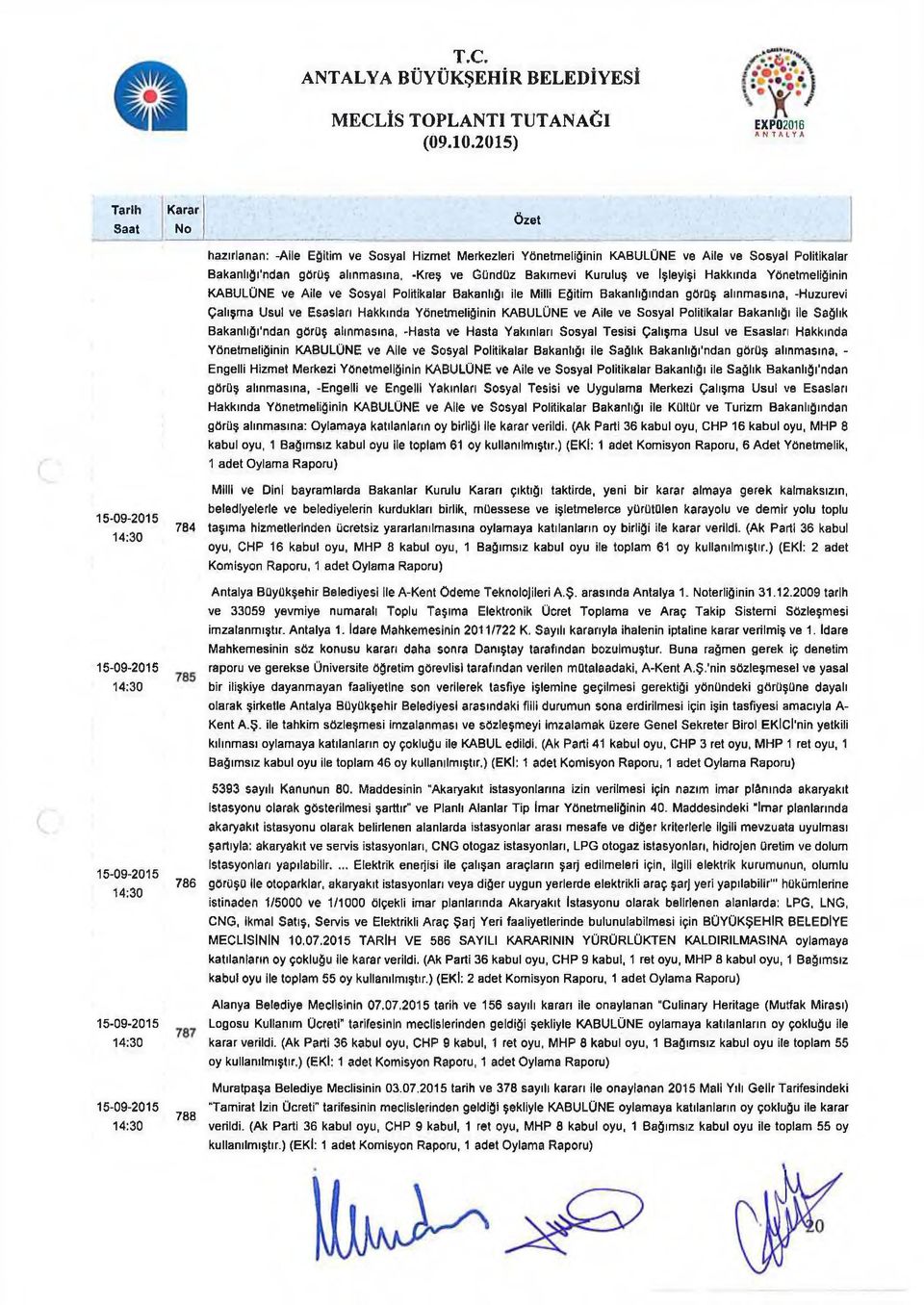 Yönetmeliğinin KABULÜNE ve Aile ve Sosyal Politikalar Bakanlığı İle Sağlık Bakanlığı'ndan görüş alınmasına, -Hasta ve Hasta Yakınları Sosyal Tesisi Çalışma Usul ve Esasları Hakkında Yönetmeliğinin