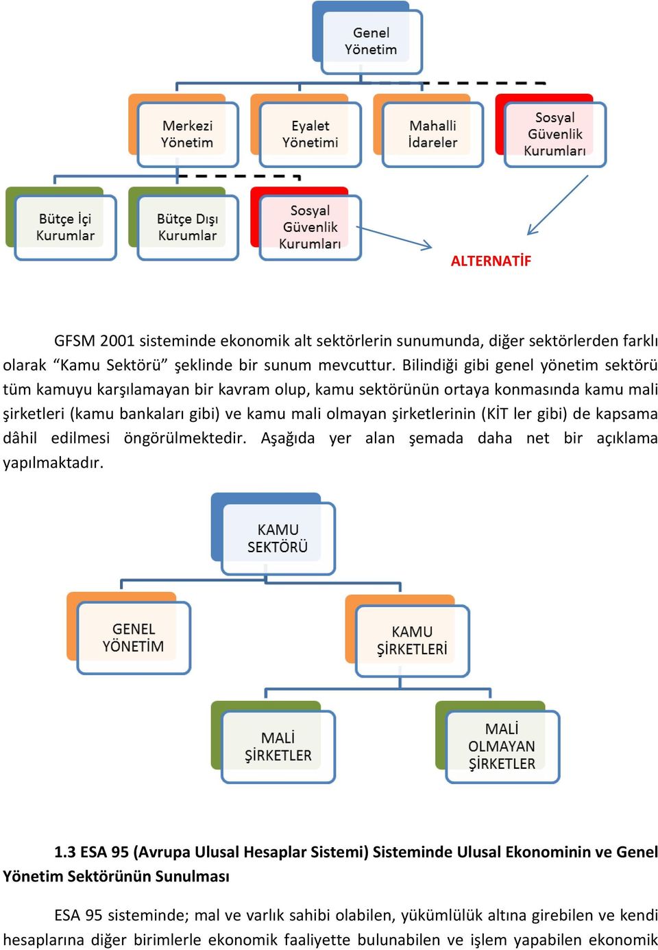 şirketlerinin (KİT ler gibi) de kapsama dâhil edilmesi öngörülmektedir. Aşağıda yer alan şemada daha net bir açıklama yapılmaktadır. 1.