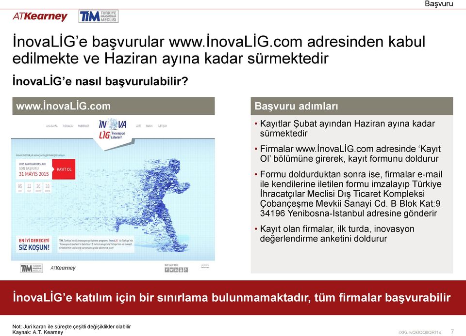 com adresinde Kayıt Ol bölümüne girerek, kayıt formunu doldurur Formu doldurduktan sonra ise, firmalar e-mail ile kendilerine iletilen formu imzalayıp Türkiye İhracatçılar