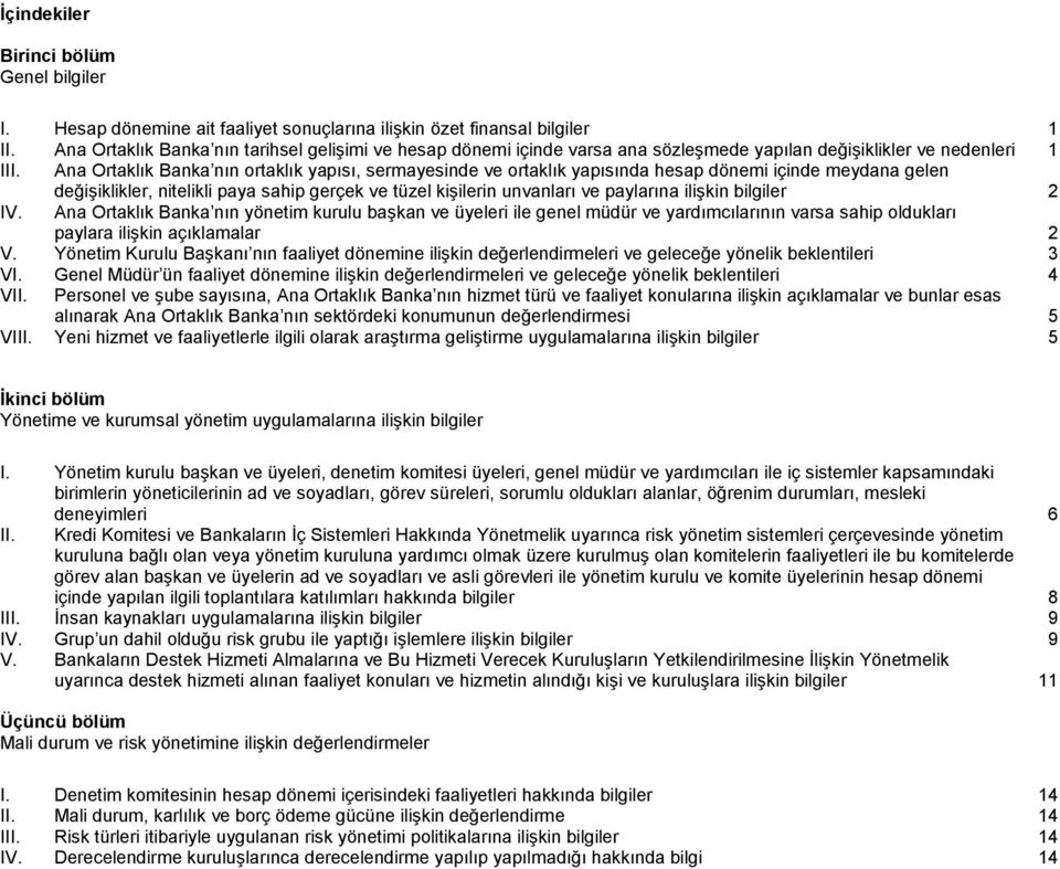 Ana Ortaklık Banka nın ortaklık yapısı, sermayesinde ve ortaklık yapısında hesap i içinde meydana gelen değişiklikler, nitelikli paya sahip gerçek ve tüzel kişilerin unvanları ve paylarına ilişkin