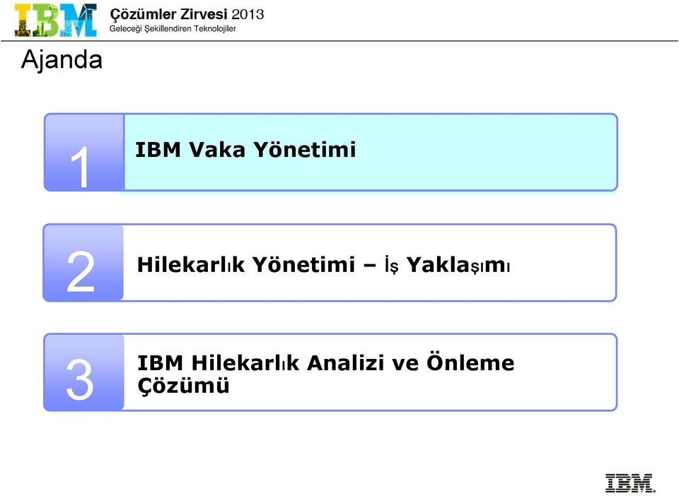 Yaklaşı şımı 3 IBM