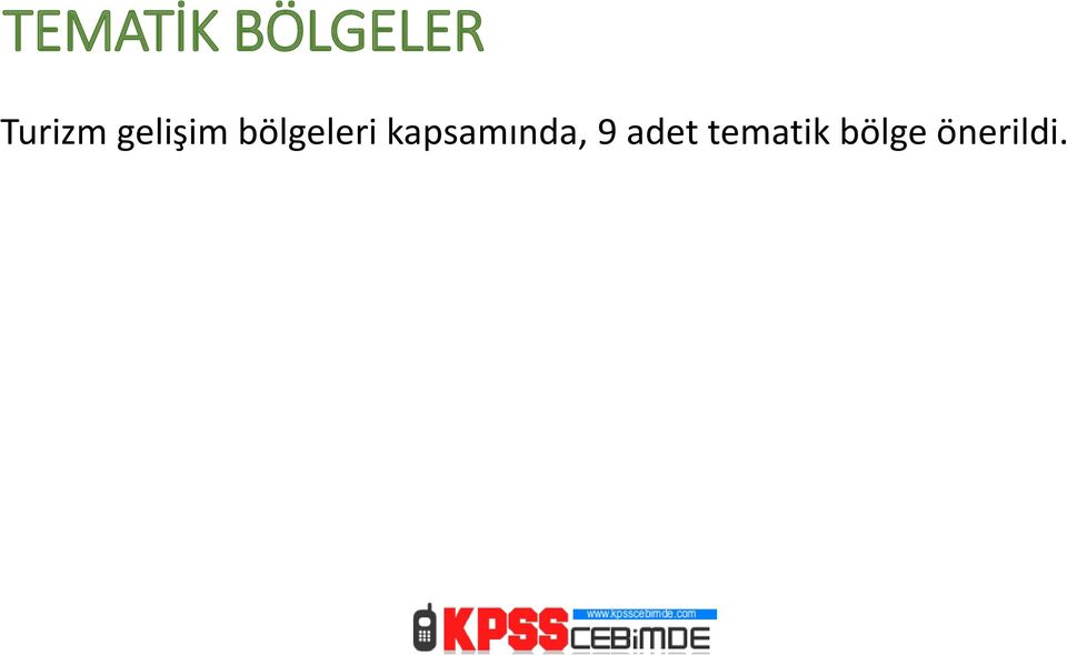 bölgeleri