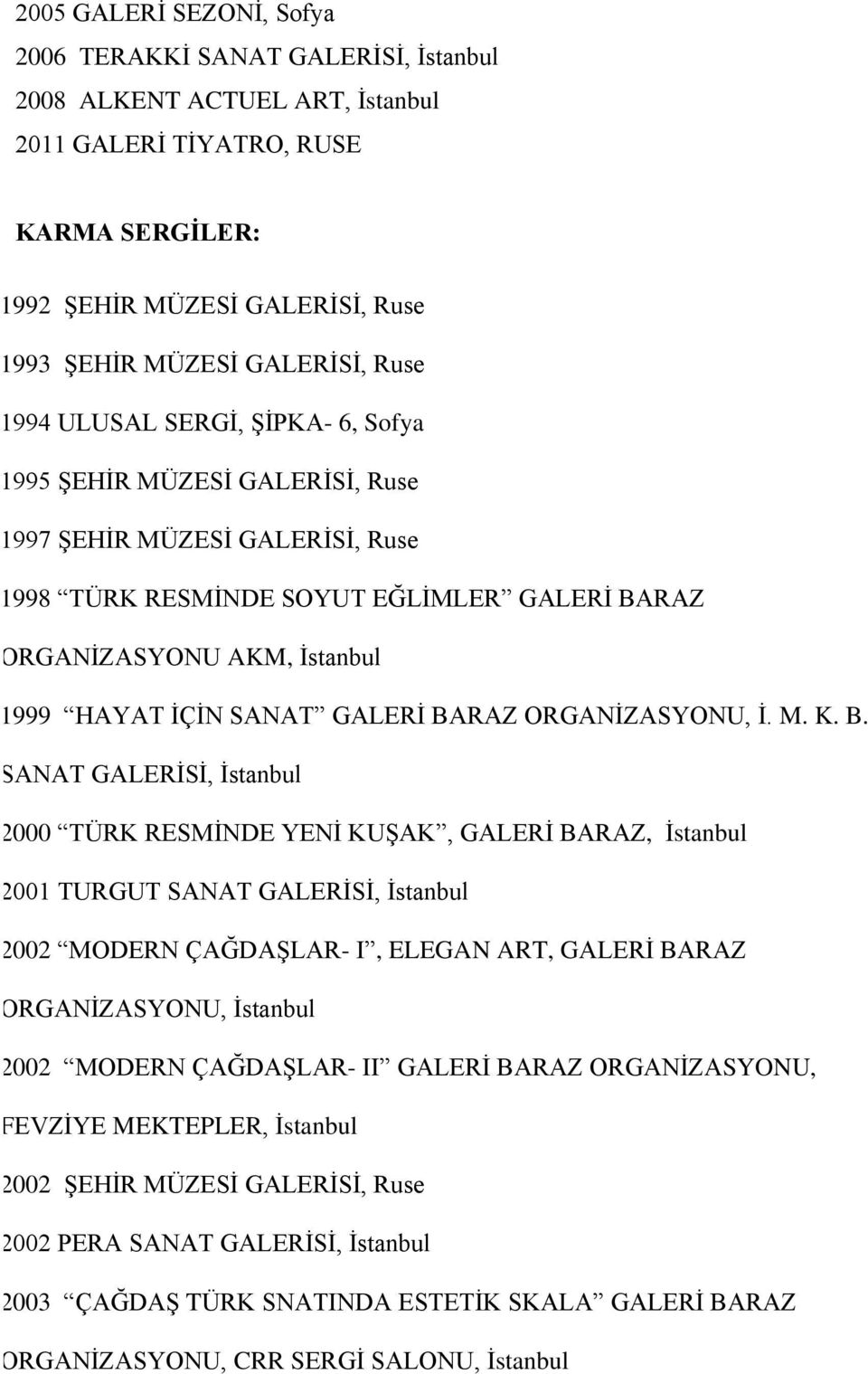 SANAT GALERİ BA