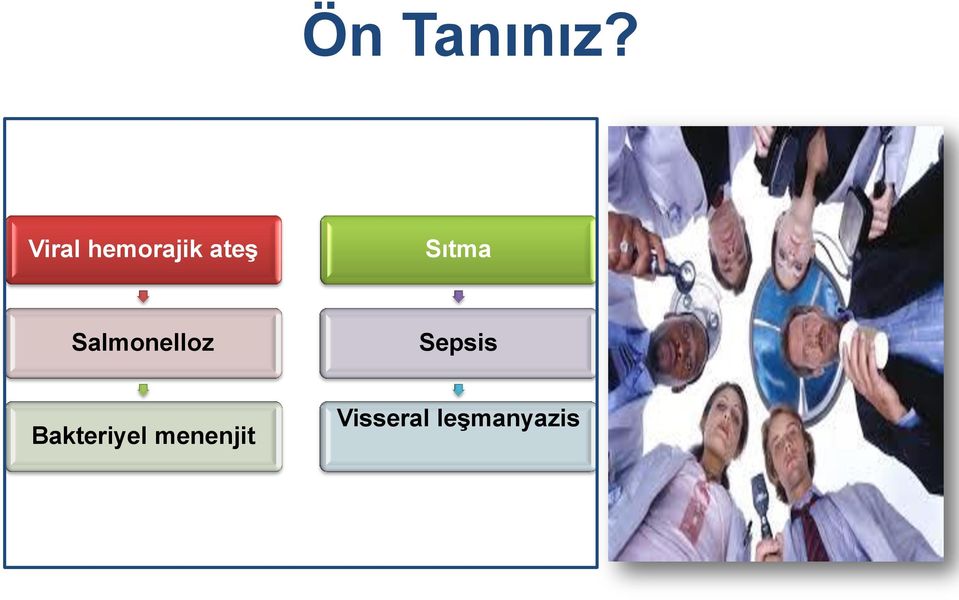 Sıtma Salmonelloz Sepsis