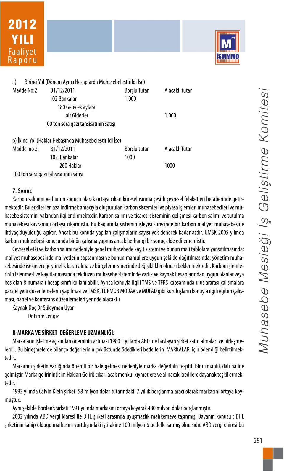 gazı tahsisatının satışı 7. Sonuç Karbon salınımı ve bunun sonucu olarak ortaya çıkan küresel ısınma çeşitli çevresel felaketleri beraberinde getirmektedir.