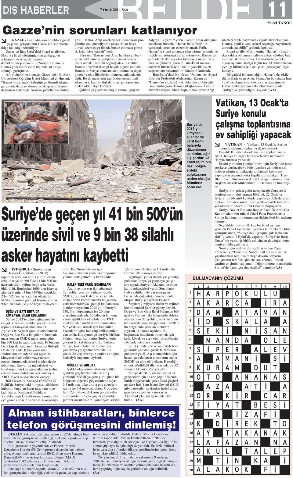 Bunlardan 1609 unu iflkence alt nda ölenler, 4 bin 344 ünü çocuklar, 2 bin 921 ini ise kad nlar oluflturdu. SNHR raporuna göre y l boyunca en az 9 bin 38 silahl kifli de hayat n kaybetti.