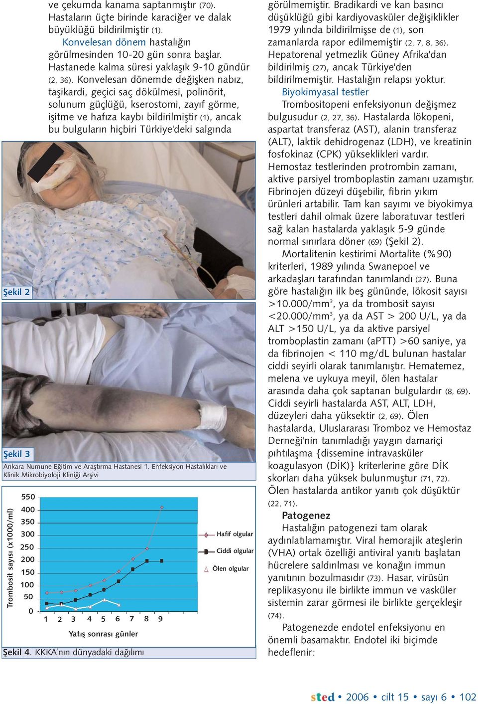 Konvelesan dönemde deðiþken nabýz, taþikardi, geçici saç dökülmesi, polinörit, solunum güçlüðü, kserostomi, zayýf görme, iþitme ve hafýza kaybý bildirilmiþtir (1), ancak bu bulgularýn hiçbiri