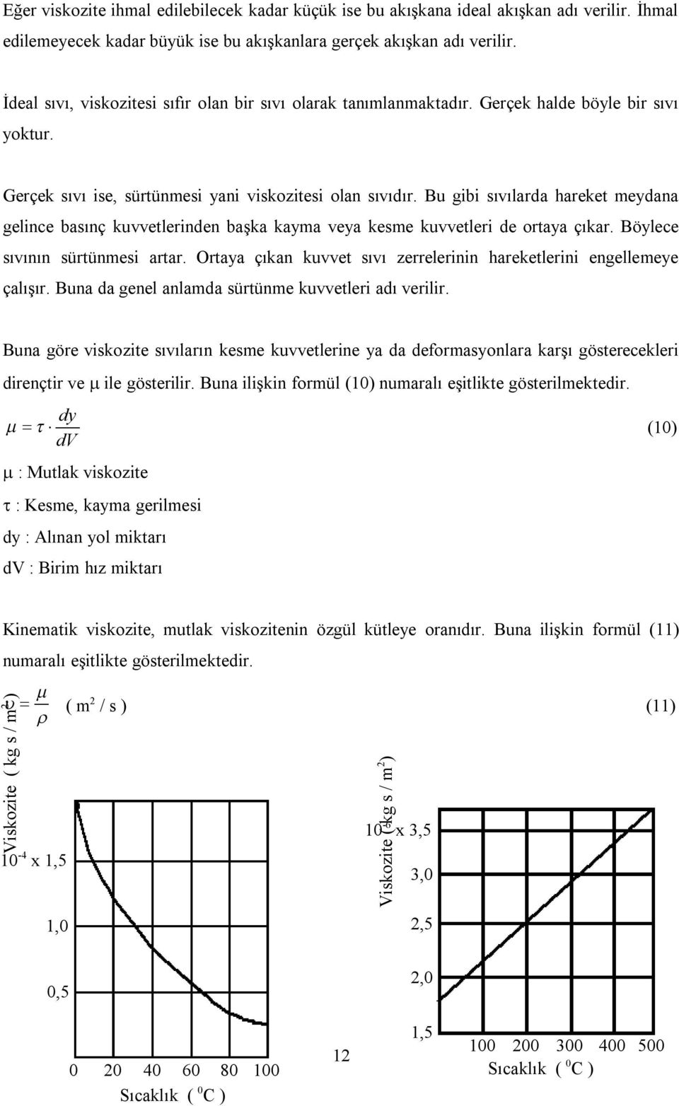 Bu gibi sıvılarda hareket meydana gelince basınç kuvvetlerinden başka kayma veya kesme kuvvetleri de ortaya çıkar. Böylece sıvının sürtünmesi artar.