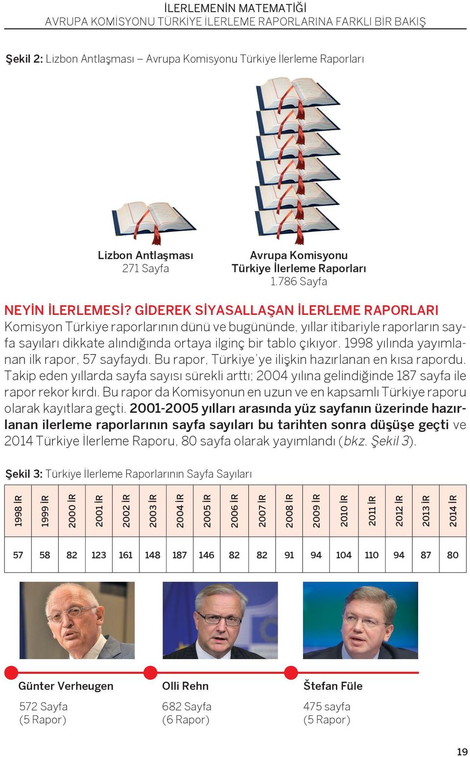 1998 yılında yayımlanan ilk rapor, 57 sayfaydı. Bu rapor, Türkiye ye ilişkin hazırlanan en kısa rapordu.