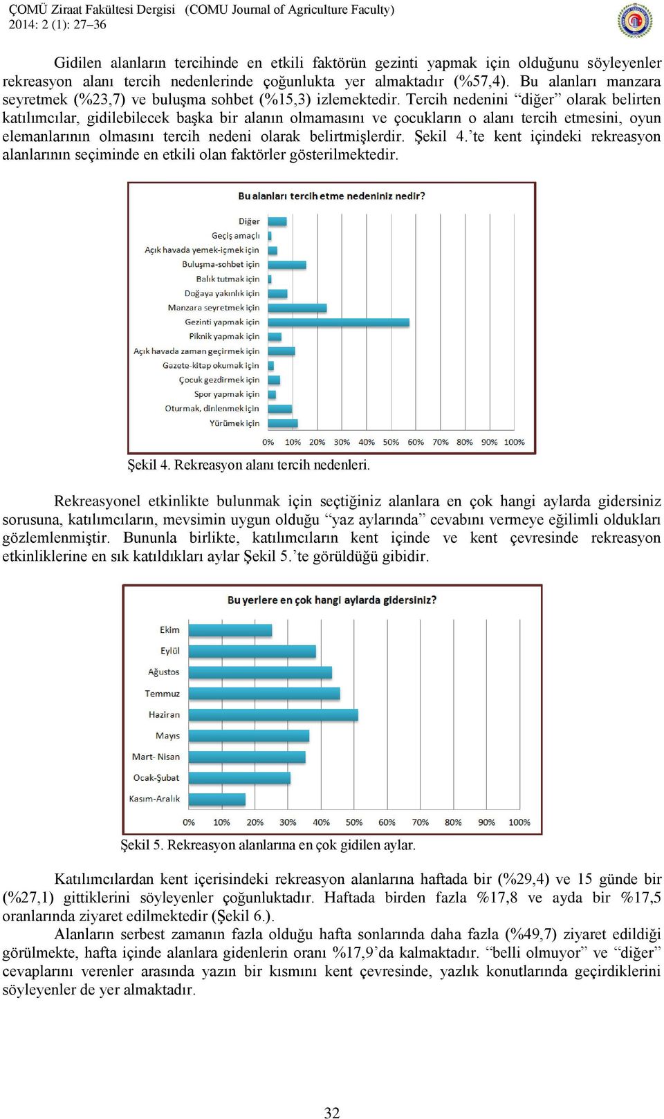 Tercih nedenini diğer olarak belirten katılımcılar, gidilebilecek başka bir alanın olmamasını ve çocukların o alanı tercih etmesini, oyun elemanlarının olmasını tercih nedeni olarak belirtmişlerdir.