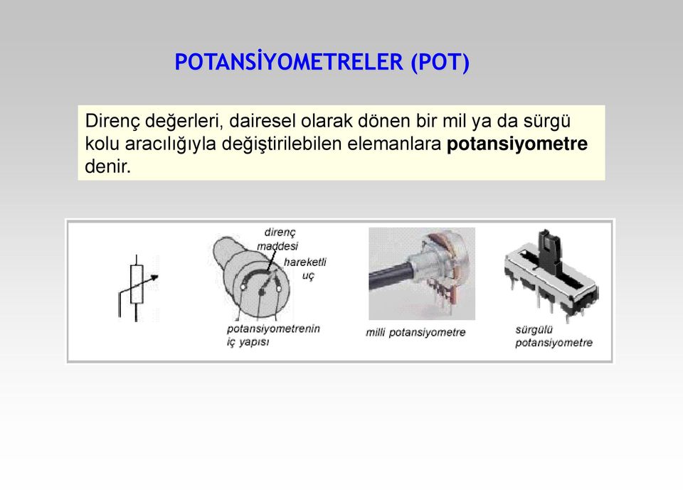 mil ya da sürgü kolu aracılığıyla