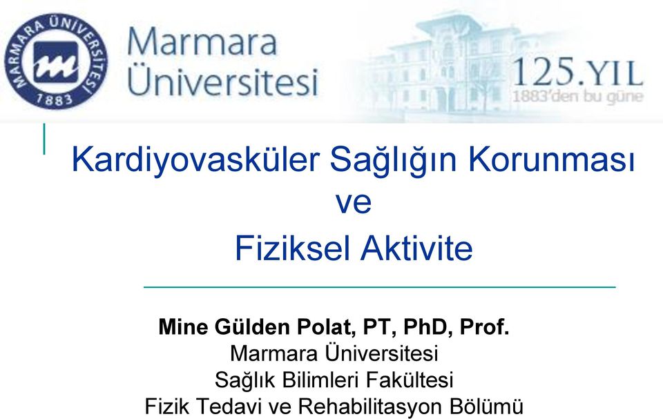 Polat, PT, PhD, Prof.