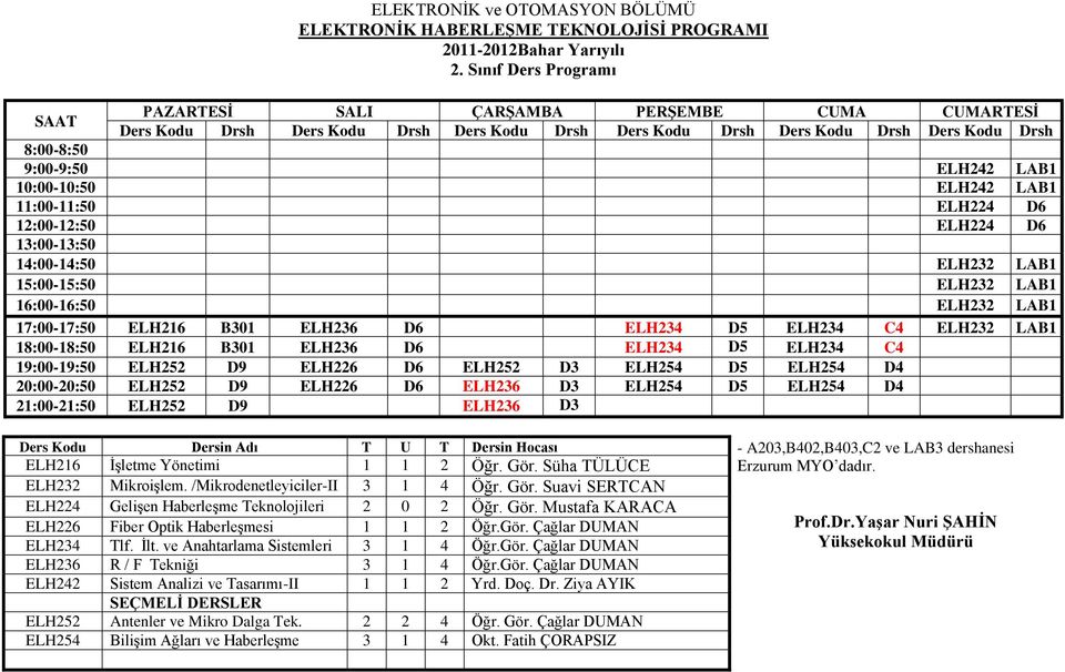 17:00-17:50 ELH216 B301 ELH236 D6 ELH234 D5 ELH234 C4 ELH232 LAB1 18:00-18:50 ELH216 B301 ELH236 D6 ELH234 D5 ELH234 C4 19:00-19:50 ELH252 D9 ELH226 D6 ELH252 D3 ELH254 D5 ELH254 D4 20:00-20:50