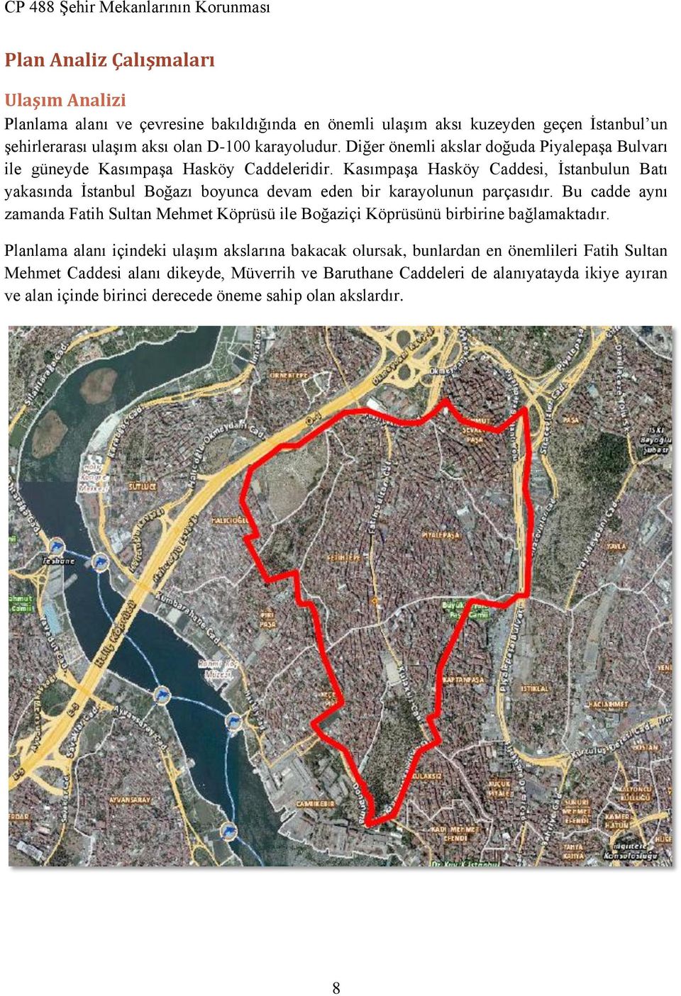 Kasımpaşa Hasköy Caddesi, İstanbulun Batı yakasında İstanbul Boğazı boyunca devam eden bir karayolunun parçasıdır.