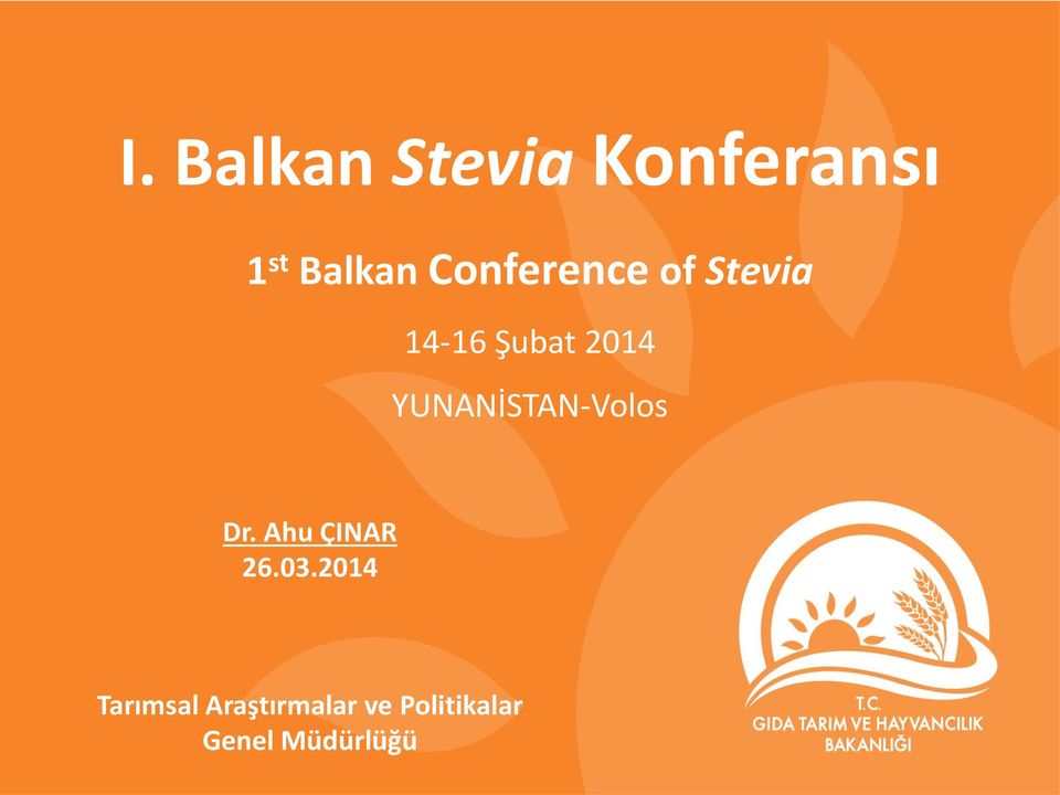 YUNANİSTAN-Volos Dr. Ahu ÇINAR 26.03.