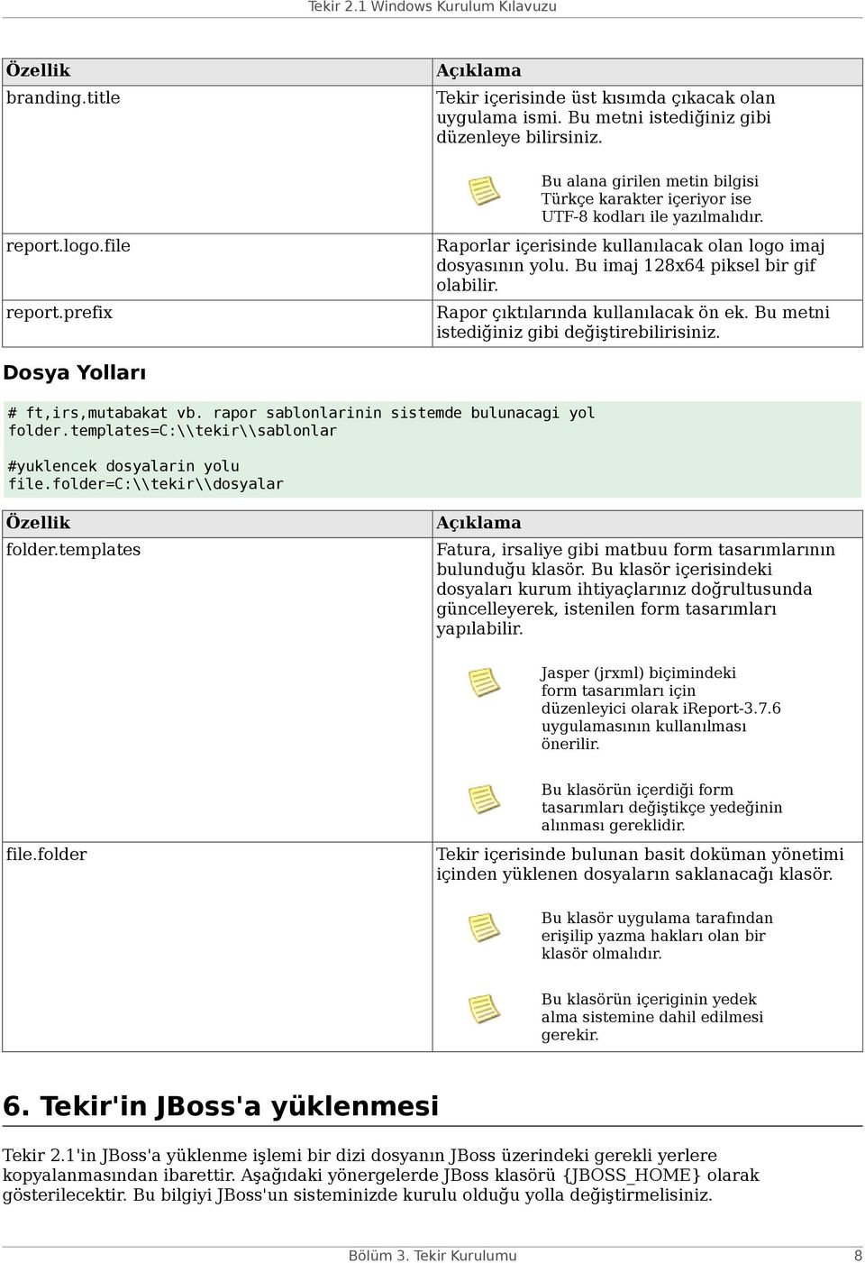 Bu imaj 128x64 piksel bir gif olabilir. Rapor çıktılarında kullanılacak ön ek. Bu metni istediğiniz gibi değiştirebilirisiniz. Dosya Yolları # ft,irs,mutabakat vb.