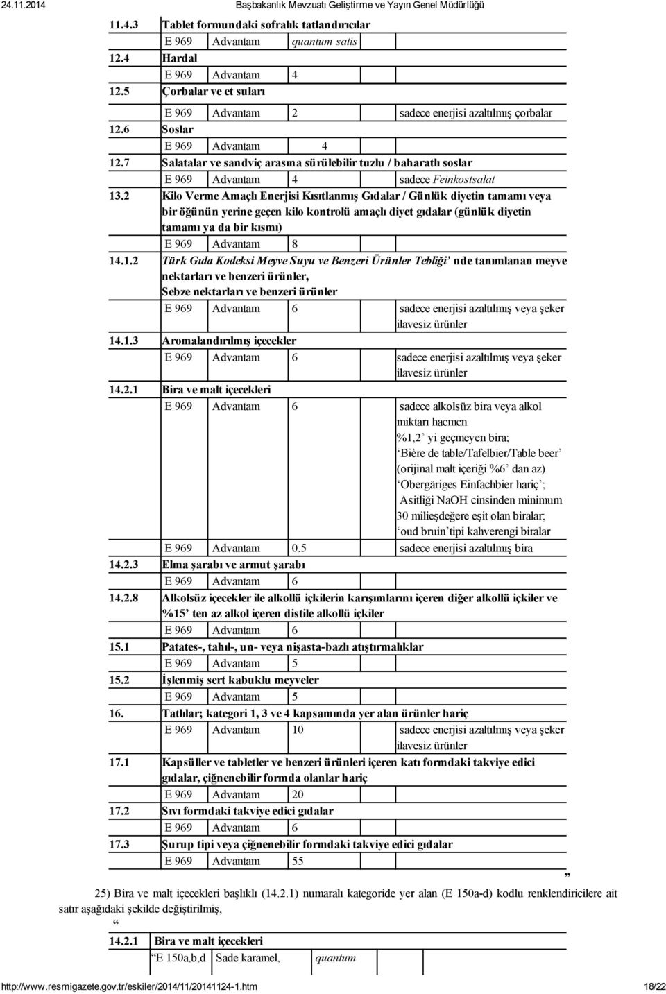 2 Kilo Verme maçlı Enerjisi Kısıtlanmış Gıdalar / Günlük diyetin tamamı veya bir öğünün yerine geçen kilo kontrolü amaçlı diyet gıdalar (günlük diyetin tamamı ya da bir kısmı) E 969 dvantam 8 14