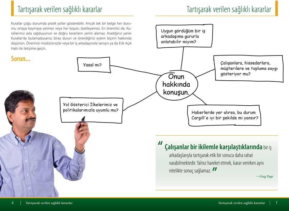 Aradığınız yanıtı Kurallar'da bulamadıysanız, biraz durun ve önerdiğiniz eylem biçimi hakkında düşünün.