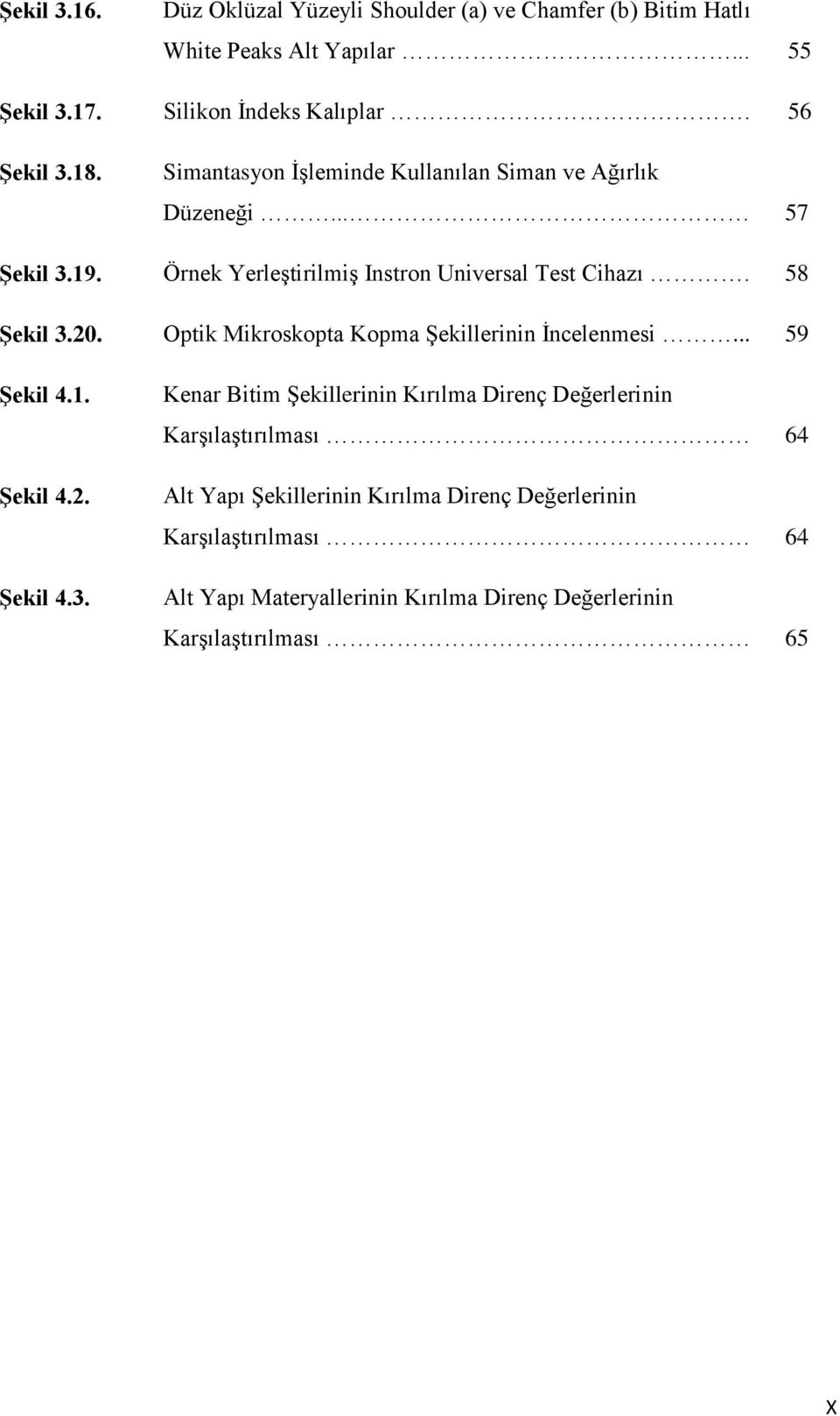 Optik Mikroskopta Kopma Şekillerinin İncelenmesi... 59 Şekil 4.1. Şekil 4.2. Şekil 4.3.