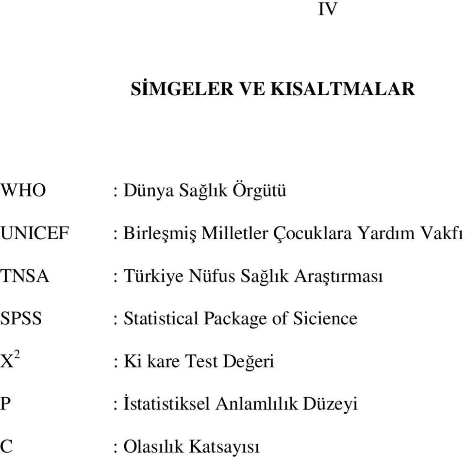 Türkiye Nüfus Sağlık Araştırması : Statistical Package of Sicience