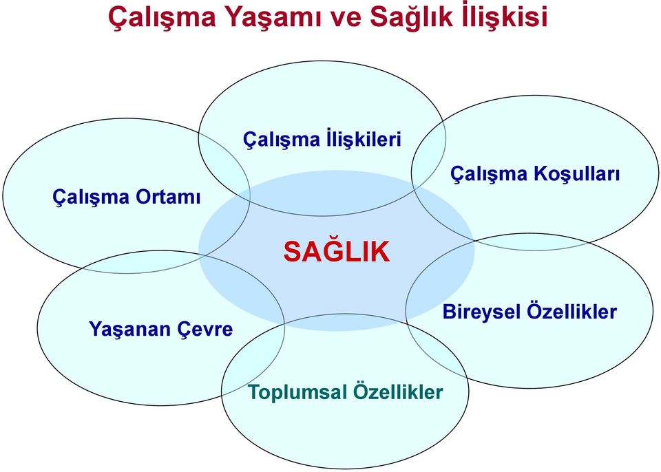 SAĞLIK Çalışma Koşulları Yaşanan