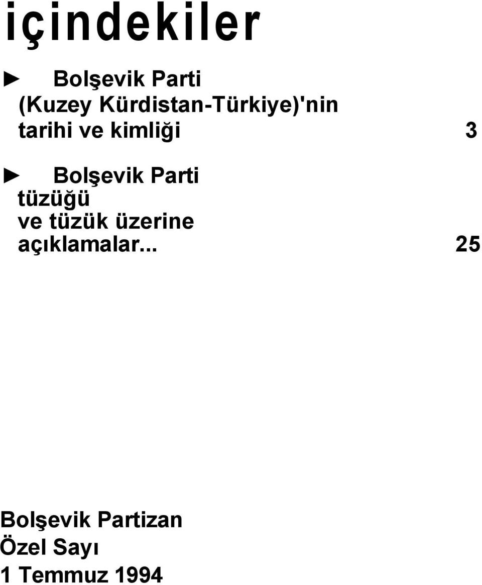 Bolşevik Parti tüzüğü ve tüzük üzerine