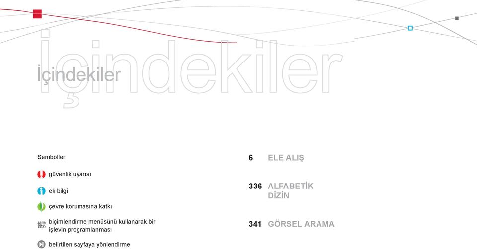 kullanarak bir işlevin programlanması 6 ELE ALIŞ 336