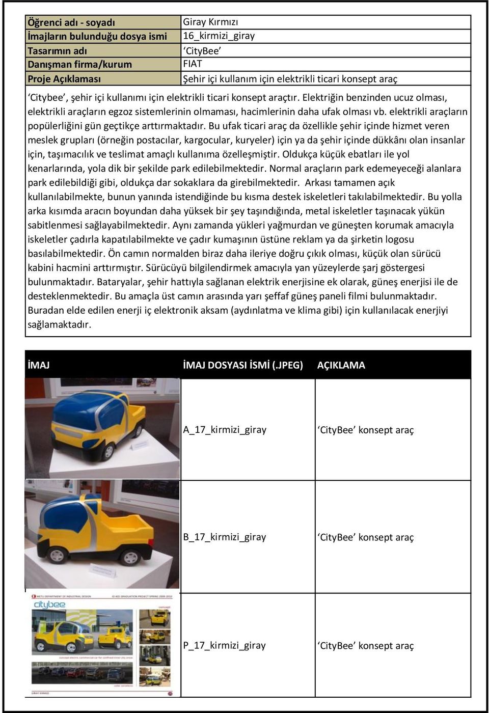 Bu ufak ticari araç da özellikle şehir içinde hizmet veren meslek grupları (örneğin postacılar, kargocular, kuryeler) için ya da şehir içinde dükkânı olan insanlar için, taşımacılık ve teslimat