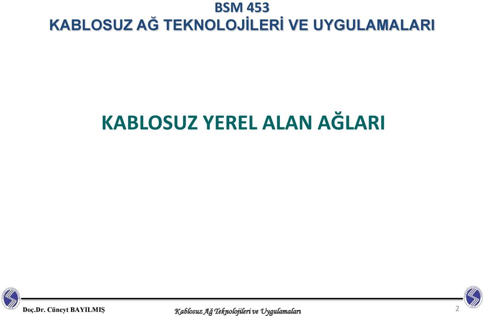 AĞLARI Doç.Dr.