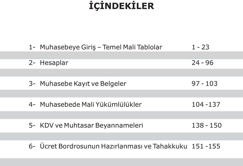 Muhasebede Mali Yükümlülükler 104-137 5- KDV ve Muhtasar