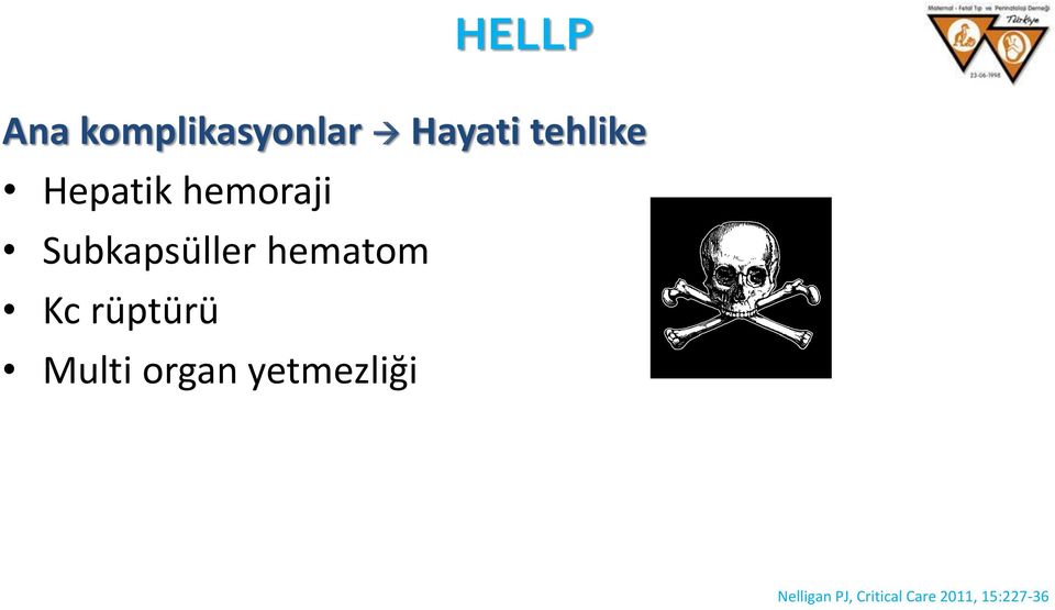 hematom Kc rüptürü Multi organ