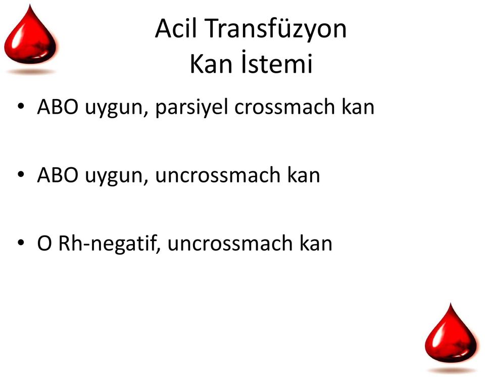 kan ABO uygun, uncrossmach