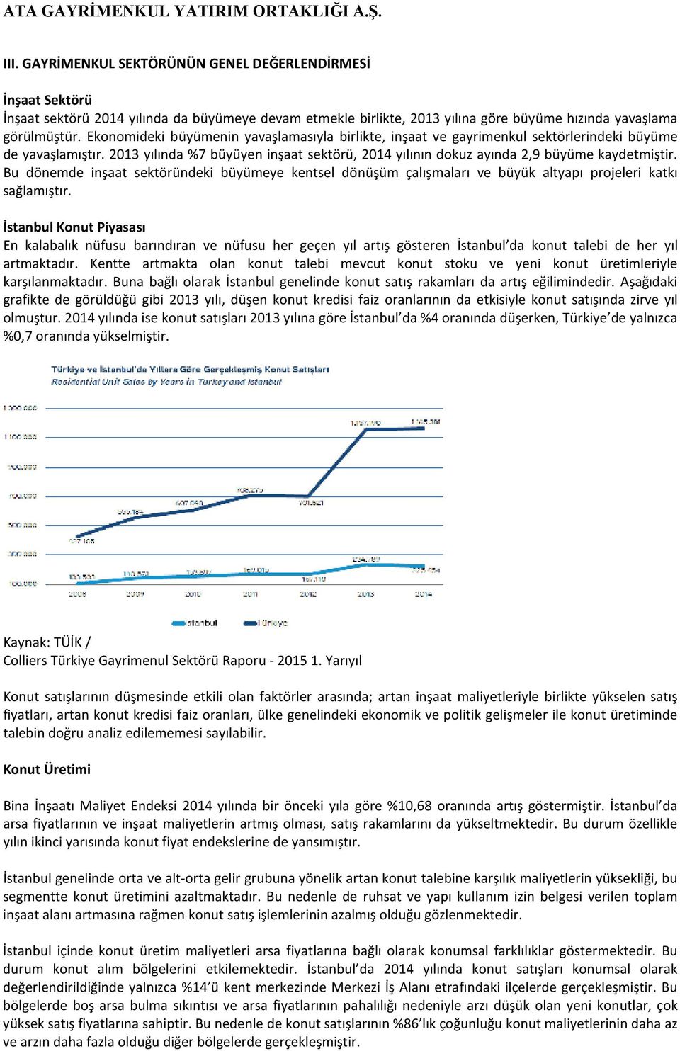 Bu dönemde inşaat sektöründeki büyümeye kentsel dönüşüm çalışmaları ve büyük altyapı projeleri katkı sağlamıştır.