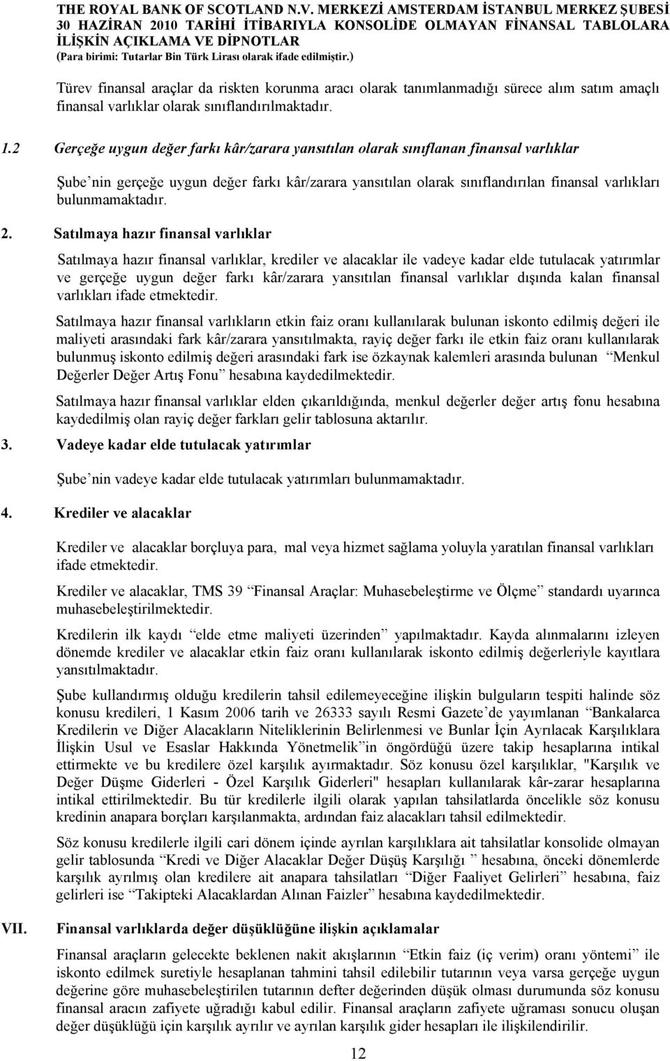 bulunmamaktadır. 2.