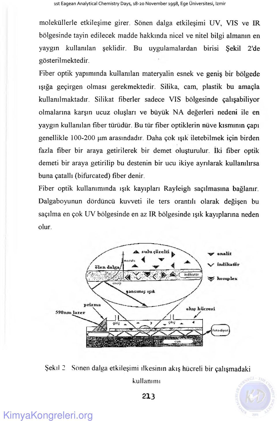 Silika, cam, plastik bu amaçla kullanılmaktadır.