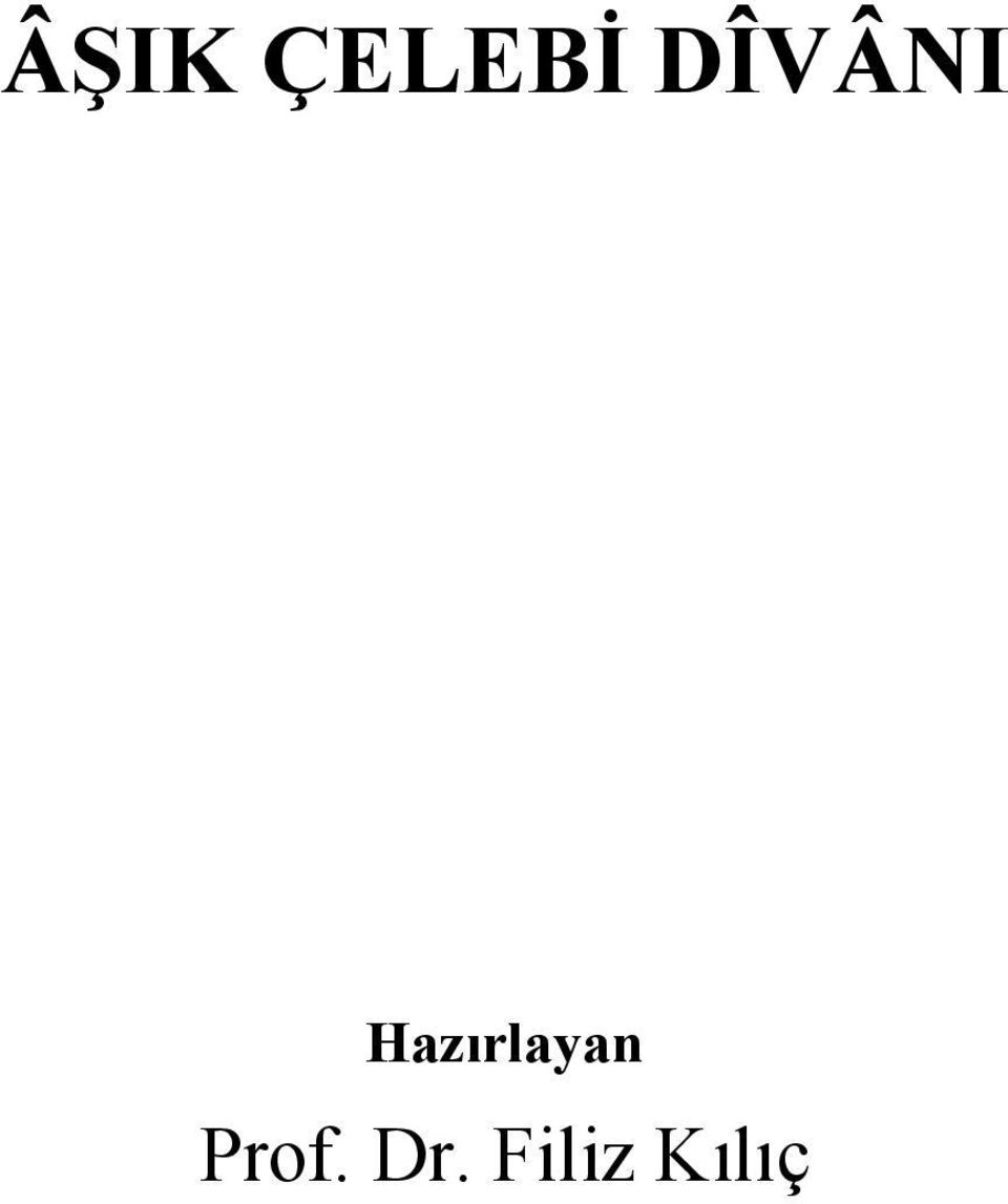 Hazırlayan