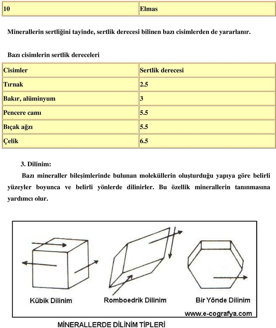 5 Bıçak ağzı 5.5 Çelik 6.5 3.